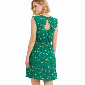 Women's 41 HAWTHORN Green Floral Mini Dress MP